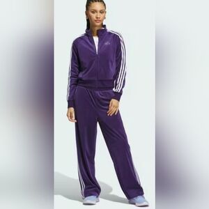 NWT Adidas Y2K Velour Glam Tracksuit Size Large